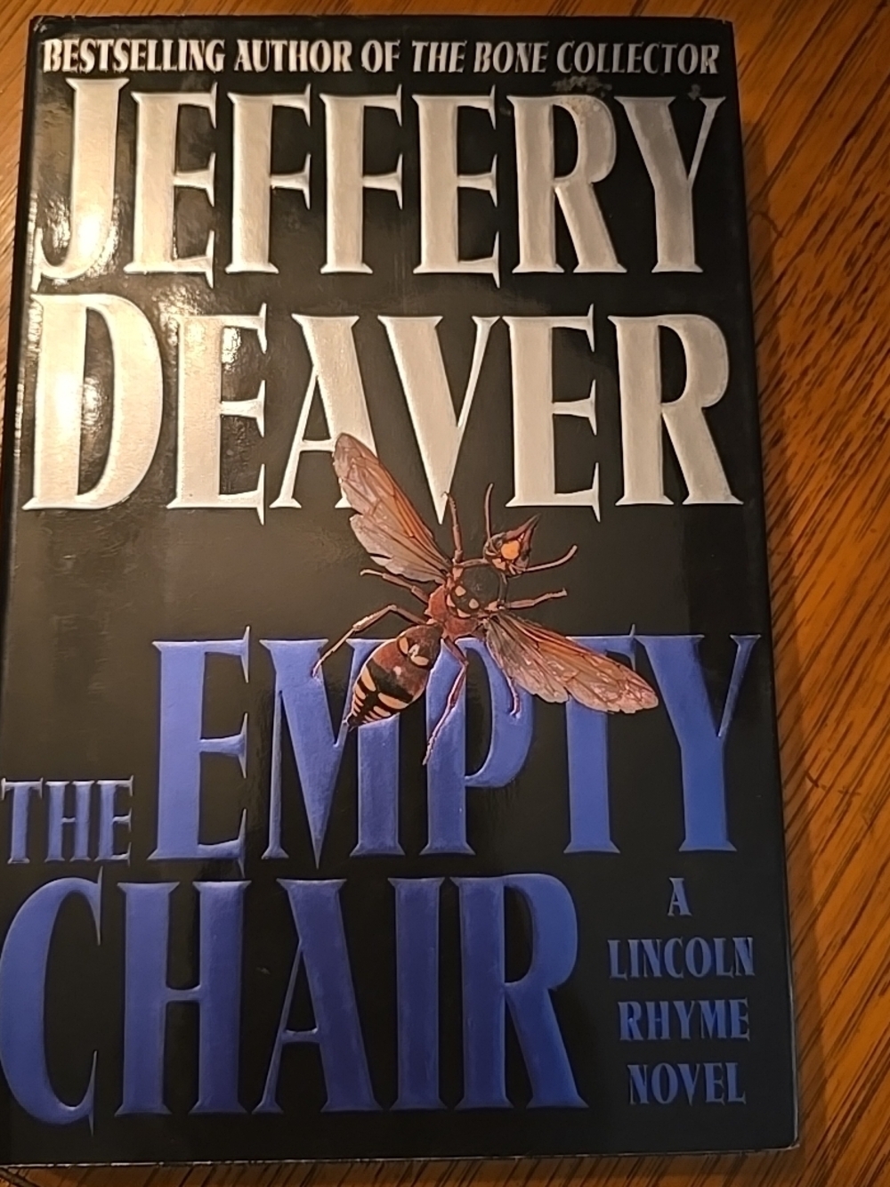 Jeffery Deaver "The Empty Chair" Hardcover